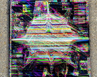 Pixel Prompt 0006 12"x12" Print