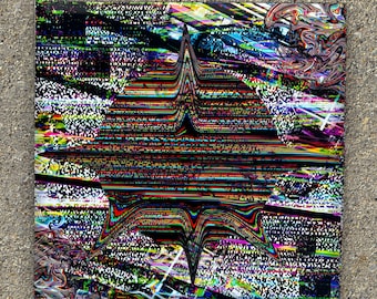 Pixel Prompt 0001 12"x12" Print