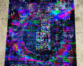 Missing(No) Sphere ERROR_missingnumberglitch[live]-/generated020526 18"x24" GLOSSY PRINT