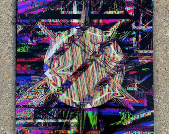 Pixel Prompt 0005 12"x12" Print