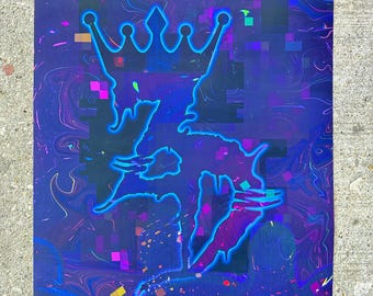 Zeds Dead Glitch King 18"x24" Poster