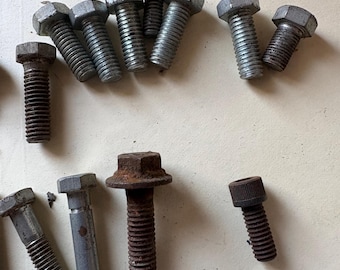Hex bolts nuts washers used good quality 50