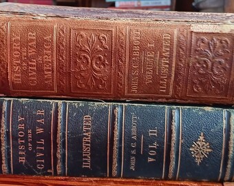 Abbott's Illustrated History of the Civil War, 2-Volume Set, 1863/1866