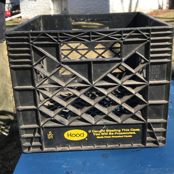 Vintage Milk Crate Etsy
