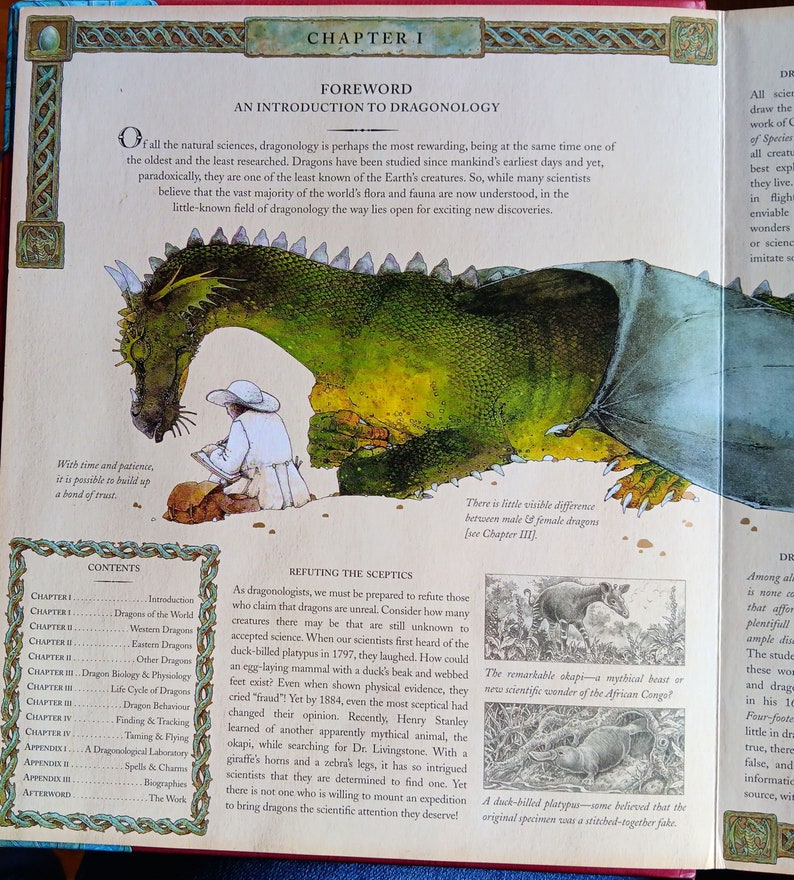 Dragonologythe Complete Book of Dragons by Dr. Ernest Drake, 2003