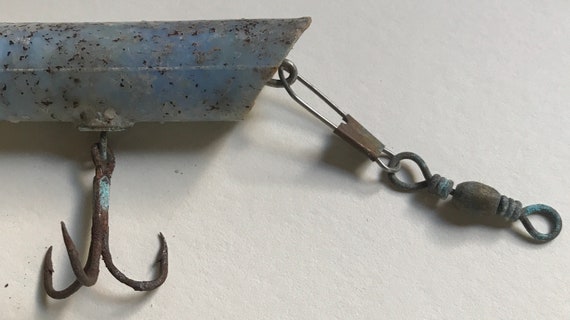 ATOM Saltwater Lure. Beautiful Vintage 1950s Big Fish Lure. Captain Benny  Used It While Surf-casting for Striper and Bluefish off LI. -  Finland