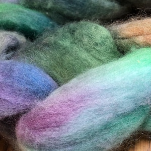Greenbriar Gusto  - 100%  Merino Combed Top-Soft & Luxurious Fiber, Roving for Spinning and Felting.