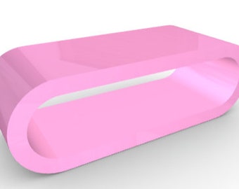 Pink Gloss Coffee Table - Large Hoop