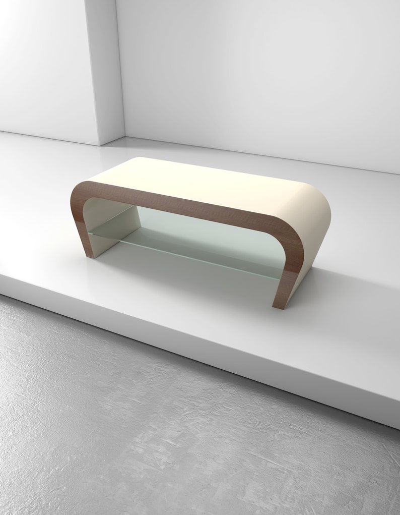 Wedge Black Gloss Coffee Table