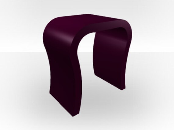 Purple 2024 bedside table