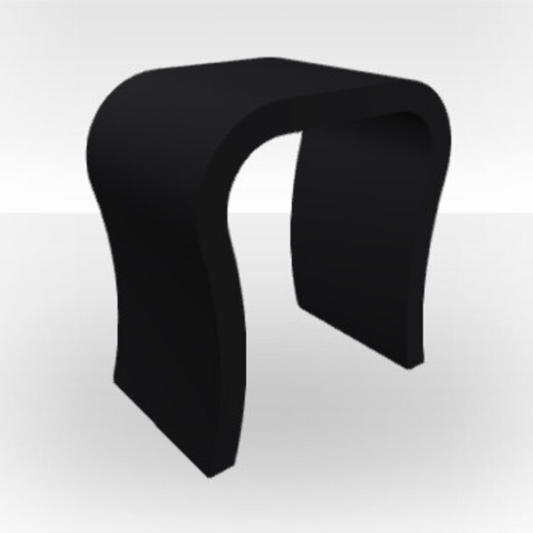 Black Bedside Table Etsy