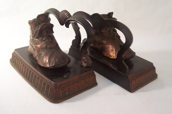 bronze baby shoes