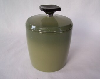 Vintage Grease Can Tea Canister Westbend USA S452