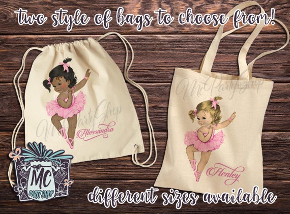 girls personalized dance bag