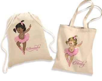 personalized ballet bag
