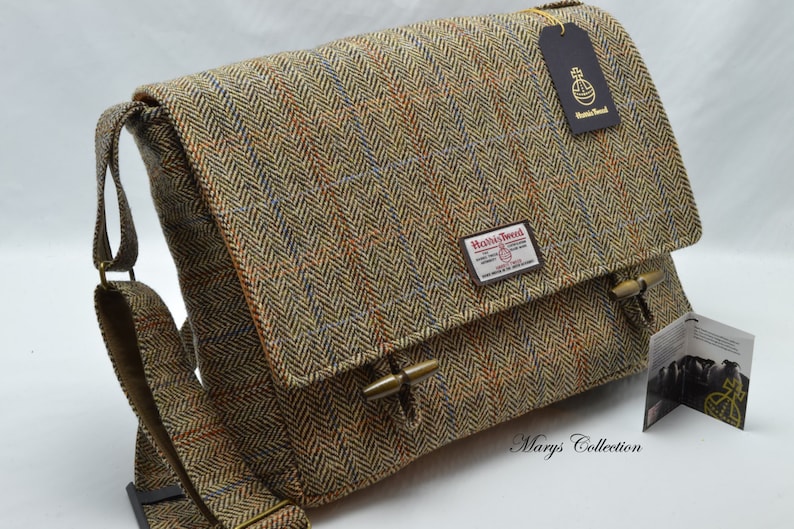 tweed designer bag