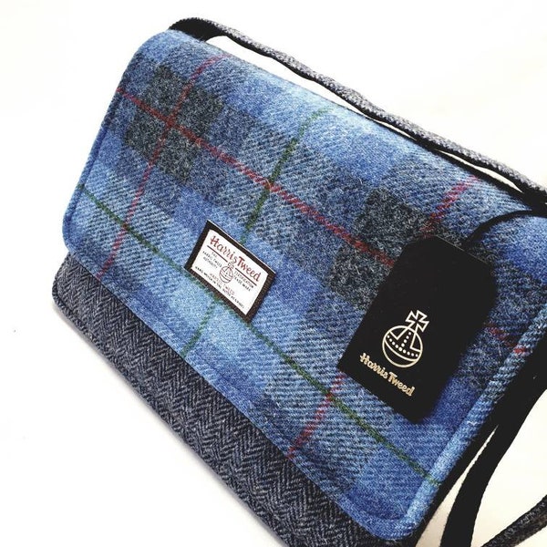 Plaid Messenger Bag Etsy