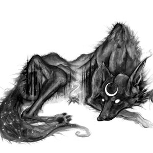 Let Sleeping Dogs Lie, giclèe print