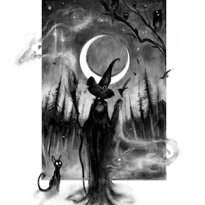 Spellbound Seance, print