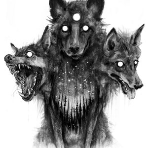 Hounds of Hades, print