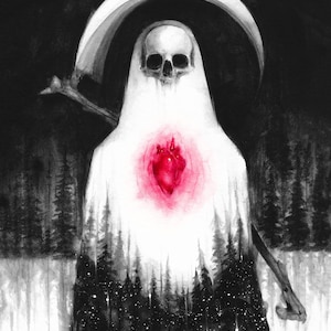 last sleep, giclèe print