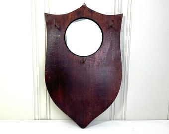 Hanging Antique Necklace Organizer and Mirror