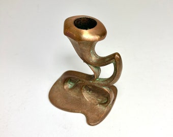 Antique Art Nouveau Candle Holder