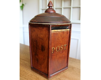 Beautiful Victorian English Country Letter Box or "Post Box"
