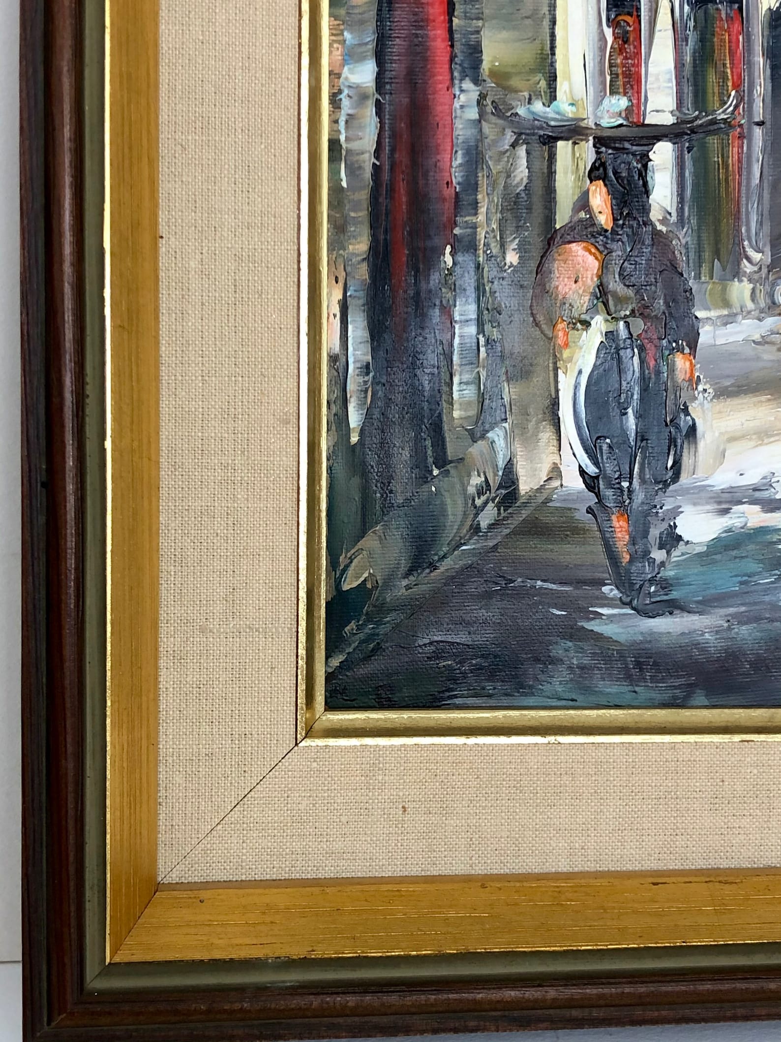 Fernando Viana Original Framed Painting Oil on Canvas Signed Etsy