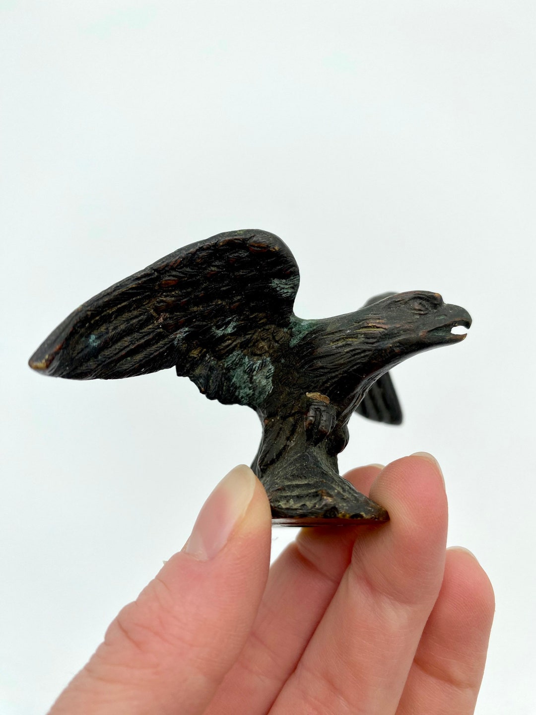 Antique Cast Bronze Eagle Finial or Flag Topper High Quality Etsy