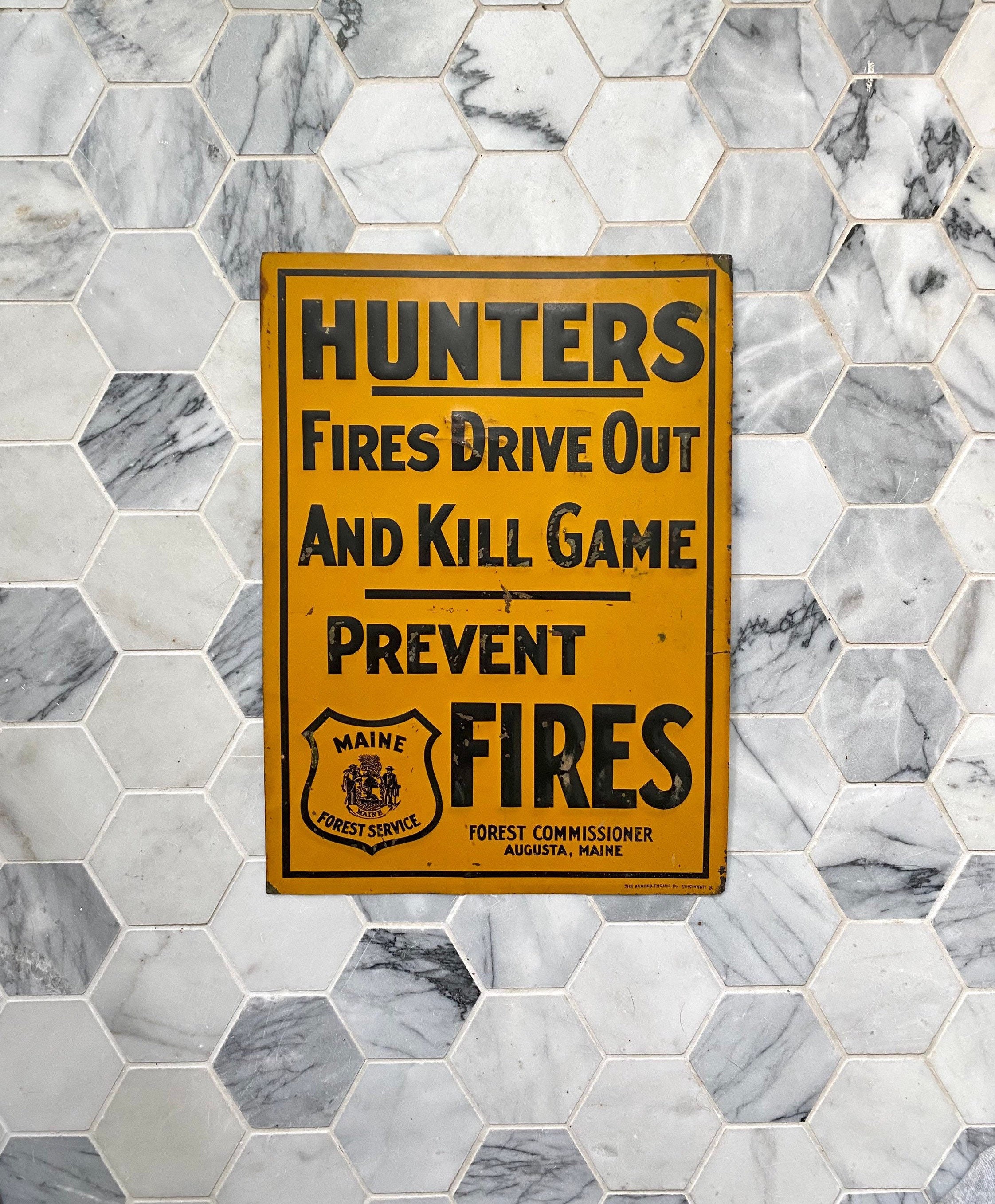 Vintage Forestry Signs - Etsy