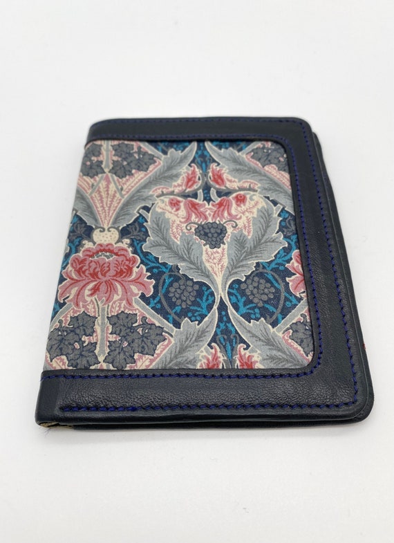 Vintage Liberty of London Floral Fabric and Leath… - image 3