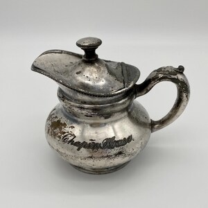 Antique Chapin House Smith College Northampton MA Silver-Plated Creamer c.1900-1920