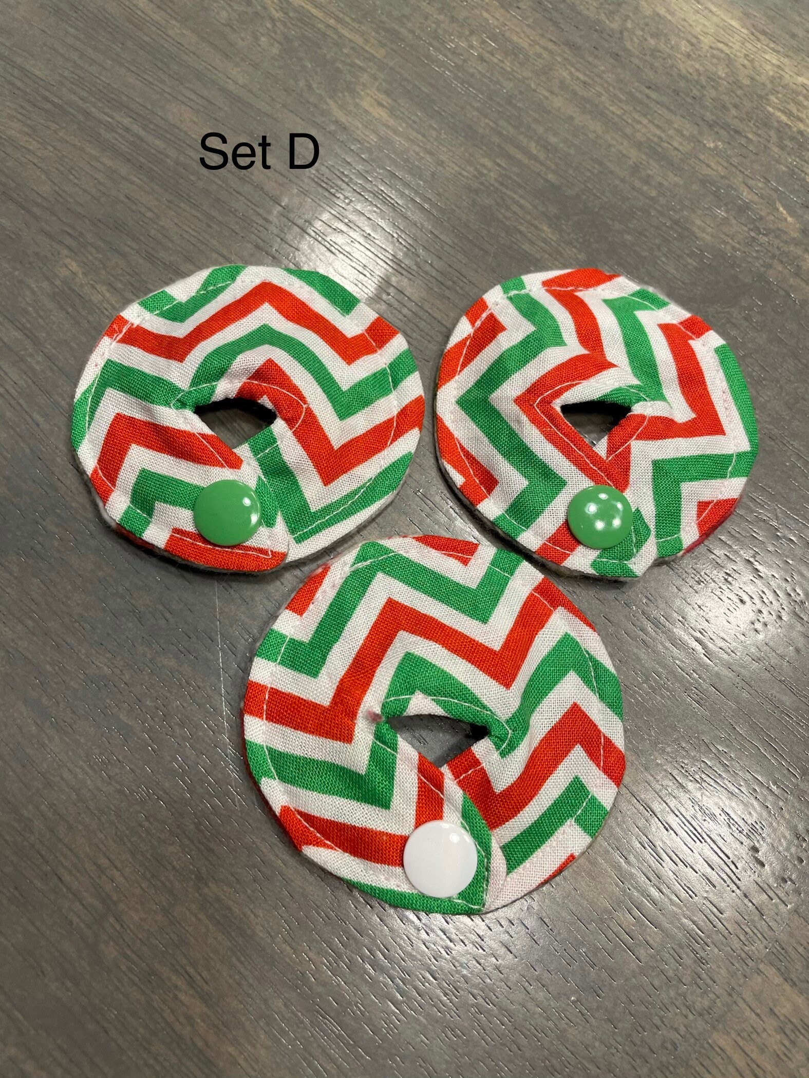 Select Your Style Set of 3 Tubie Pads CHOOSE YOUR CHRISTMAS Etsy