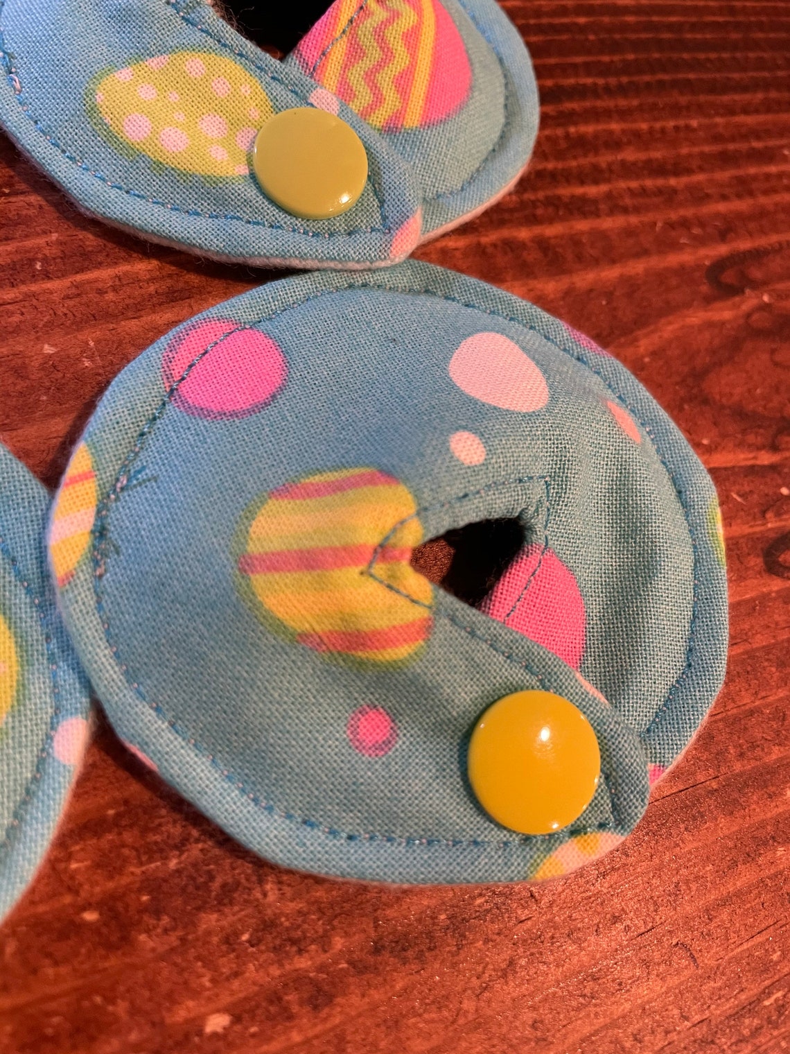 Tubie Pads Set of 4 Aqua Easter Etsy