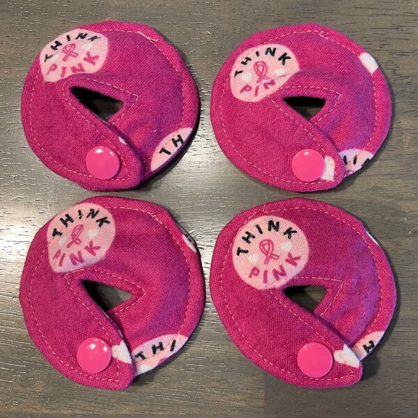 Tubie Pad set of 4 - Think Pink