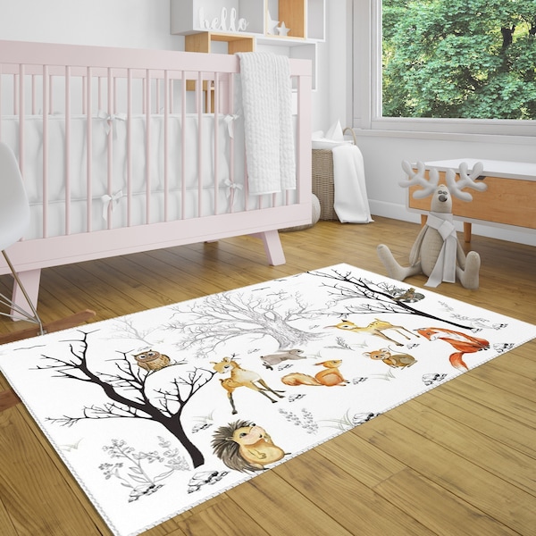 Woodland Rug Etsy