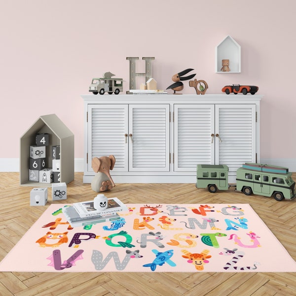 Pink Rug - Etsy