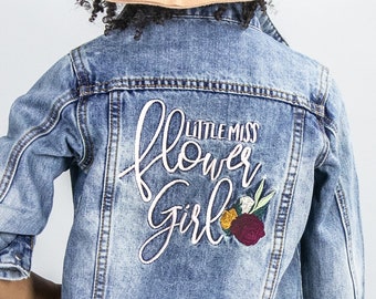 flower girl jacket