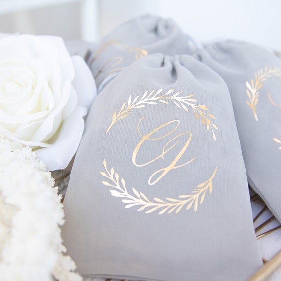 rose gold wedding bag