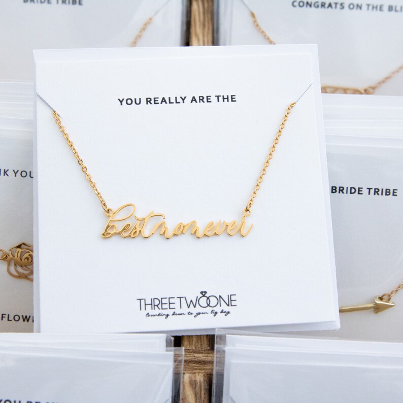 Best Mom Ever Necklace W/ Note You Really Are the Best Mom Etsy