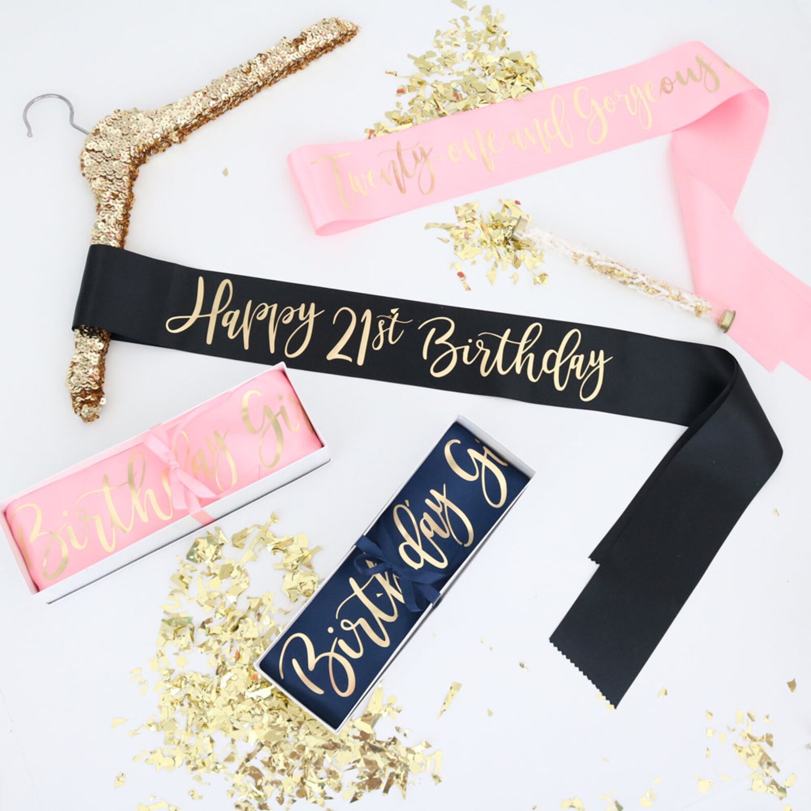 Birthday CUSTOM Party Sashes Fun Birthday Boxed Sash Etsy