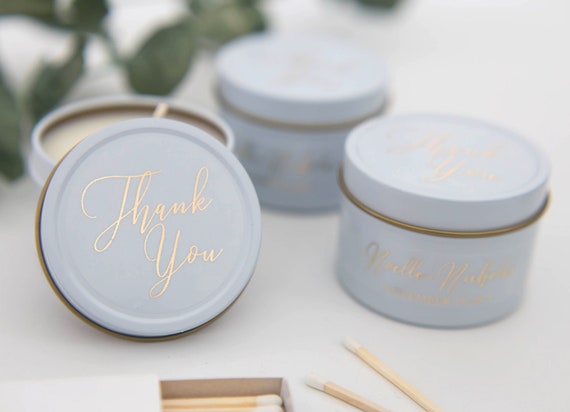 custom wedding candles