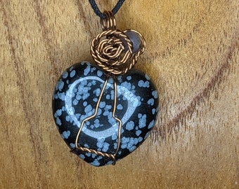 Transition and Purity Heart Necklace