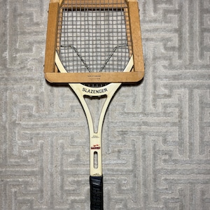 Vintage Slazenger OMEGA Wood Tennis Racquet