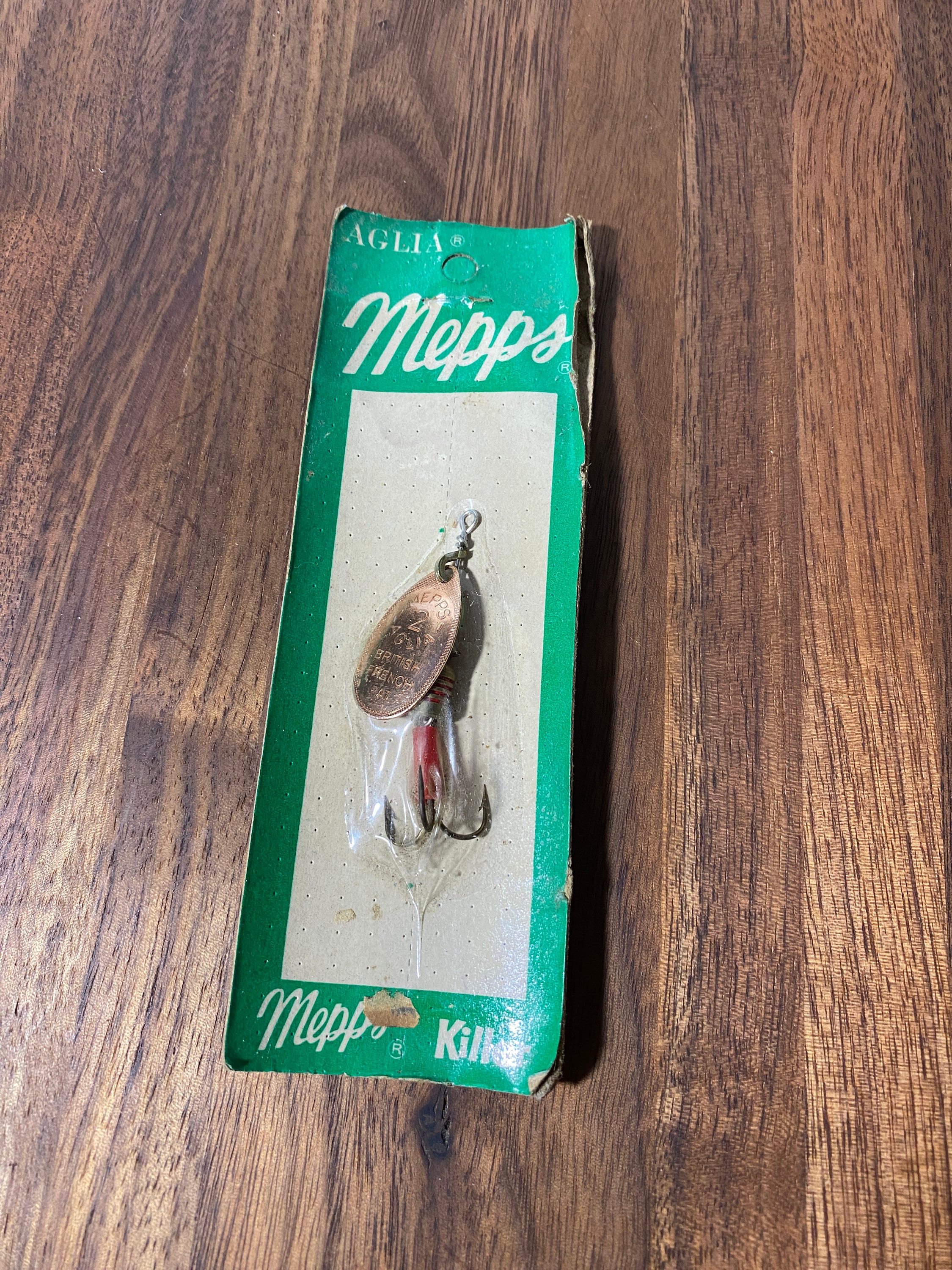 Lot De Leurres Vintage Mepps Ailles – N°11198 – État D’usage