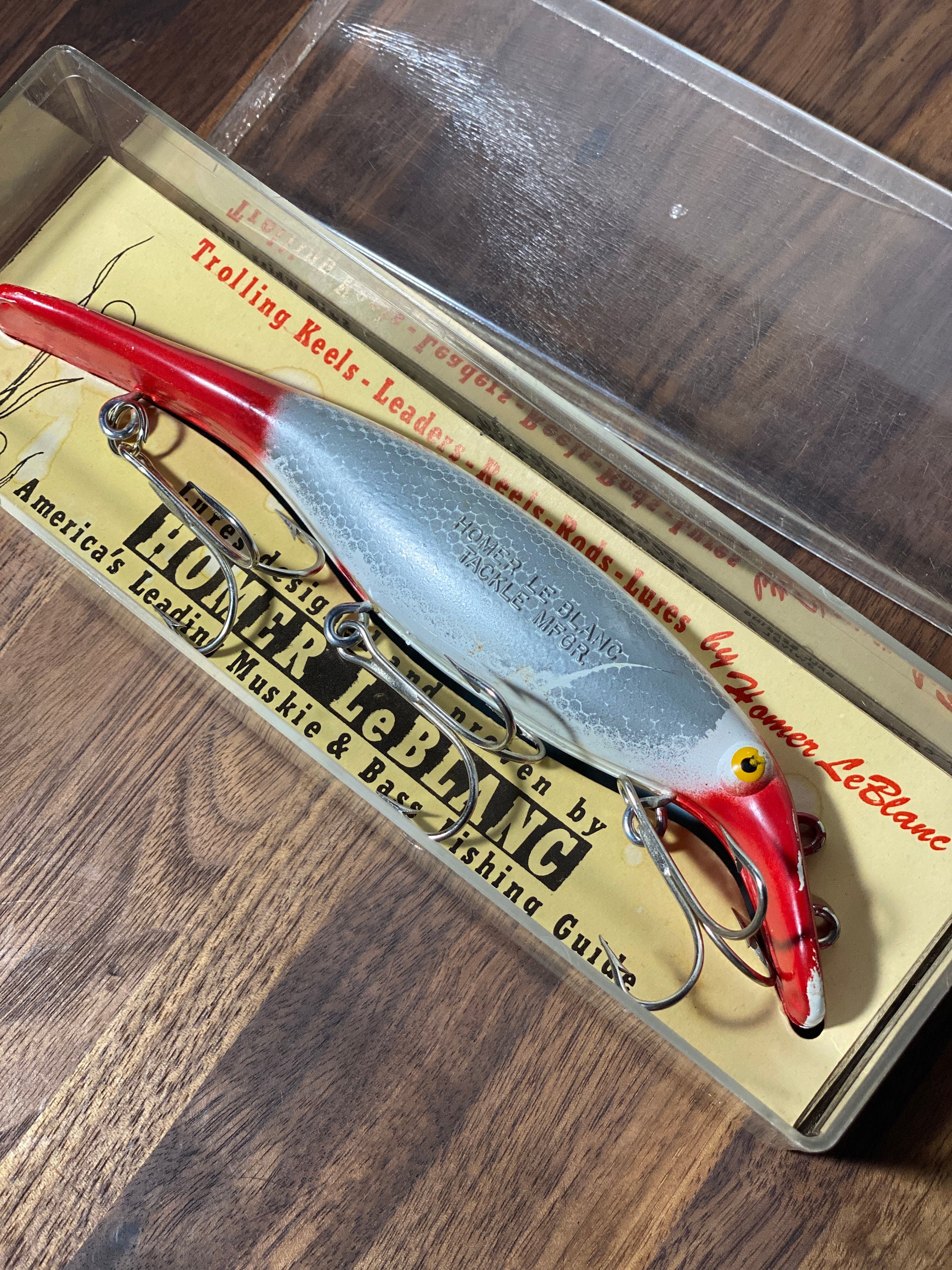 Vintage Homer Leblanc American Fishing Lure - Etsy