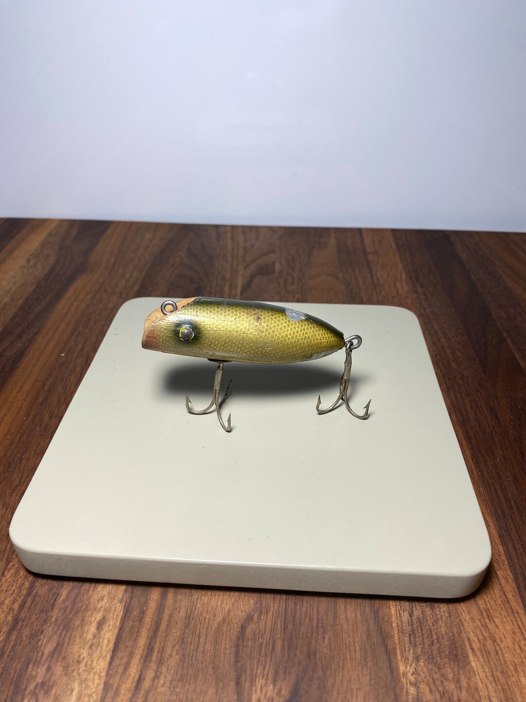 Leurre De Pêche Surface Vintage Bois - USA - 5 Pouces