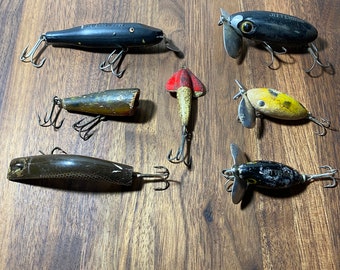 antique fishing lures for sale cheap Vintage Fishing Lure Set
