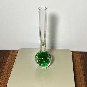 Florero de vidrio delgado